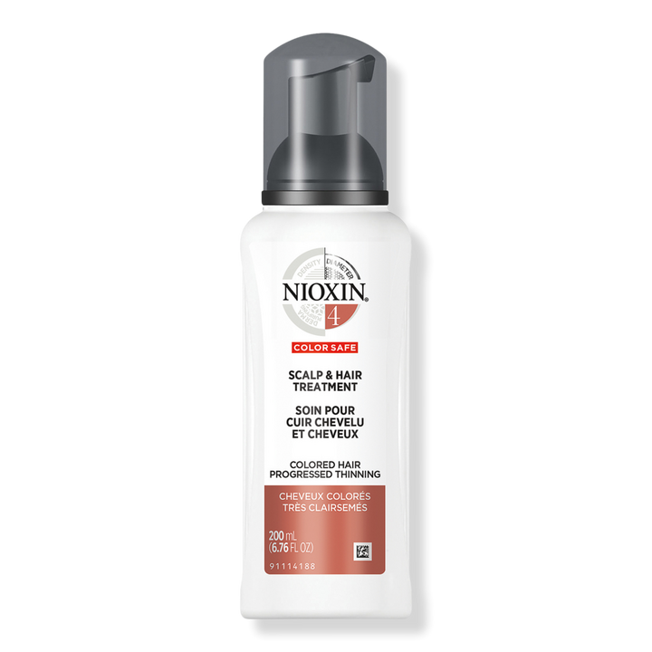 Nioxin Scalp and Hair Leave-In Treatment System 4 Color Treated Hair/Progressed Thinning