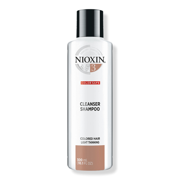 Nioxin Cleanser Shampoo System 3 for Color Treated Hair/Normal to Light Thinning