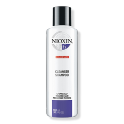 Nioxin Cleanser Shampoo System 6 for Chemically Treated/Bleached Hair/Progressed Thinning