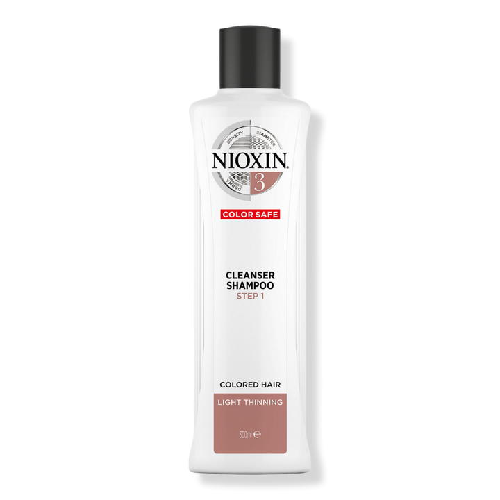 Nioxin Cleanser Shampoo System 3 for Color Treated Hair/Normal to Light Thinning