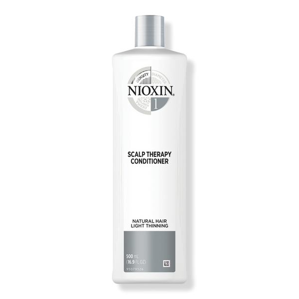 Nioxin Scalp Therapy Conditioner System 1 For Fine/Normal to Light Thinning, Natural Hair