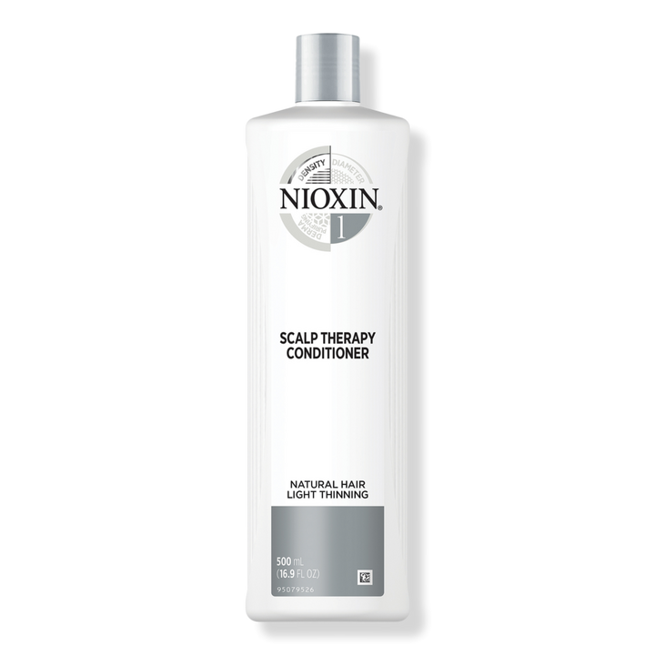 Nioxin Scalp Therapy Conditioner System 1 For Fine/Normal to Light Thinning, Natural Hair