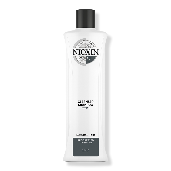 Nioxin Cleanser Shampoo System 2  for Fine/Progressed Thinning, Natural Hair