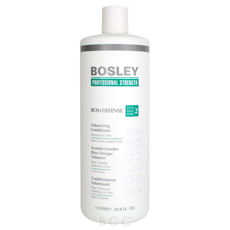 Bosley Professional Bos-Defense Volumizing Conditioner Non Color-Treated Hair (33.8 oz)