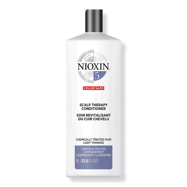 Nioxin Scalp Therapy Conditioner System 5 for Chemically Treated/Bleached Hair/Normal to Light Thinning