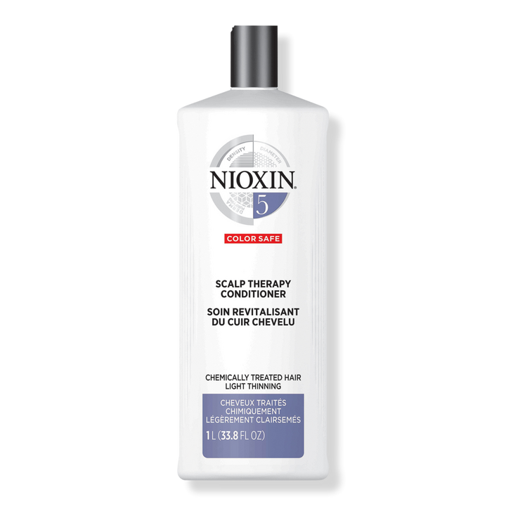 Nioxin Scalp Therapy Conditioner System 5 for Chemically Treated/Bleached Hair/Normal to Light Thinning