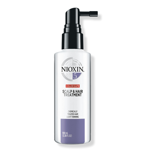 Nioxin Scalp and Hair Leave-In Treatment System 5 for Chemically Treated Hair/Normal to Light Thinning