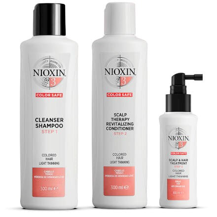 Nioxin Hair Care Kit System 3 for Color Treated Hair with Normal to Light Thinning