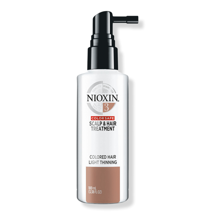 Nioxin Scalp and Hair Leave-In Treatment System 3 for Color Treated Hair/Normal to Light Thinning