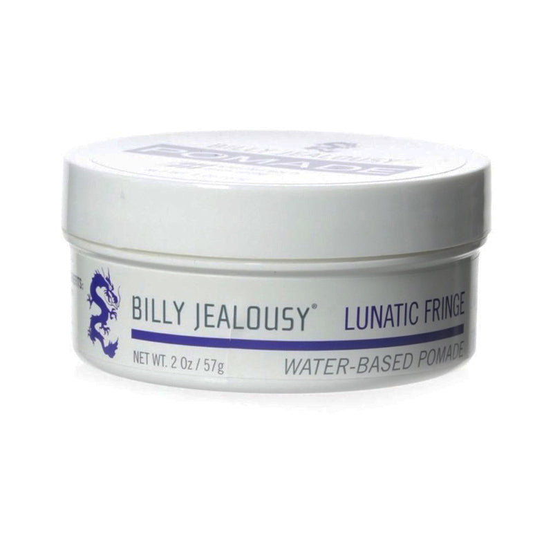 Billy Jealousy Lunatic Fringe Water-Based Hair Pomade for Men, 2 Oz