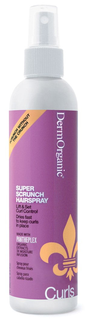 DermOrganic Curls Super Scrunch Hairspray 55% (8.5 oz)