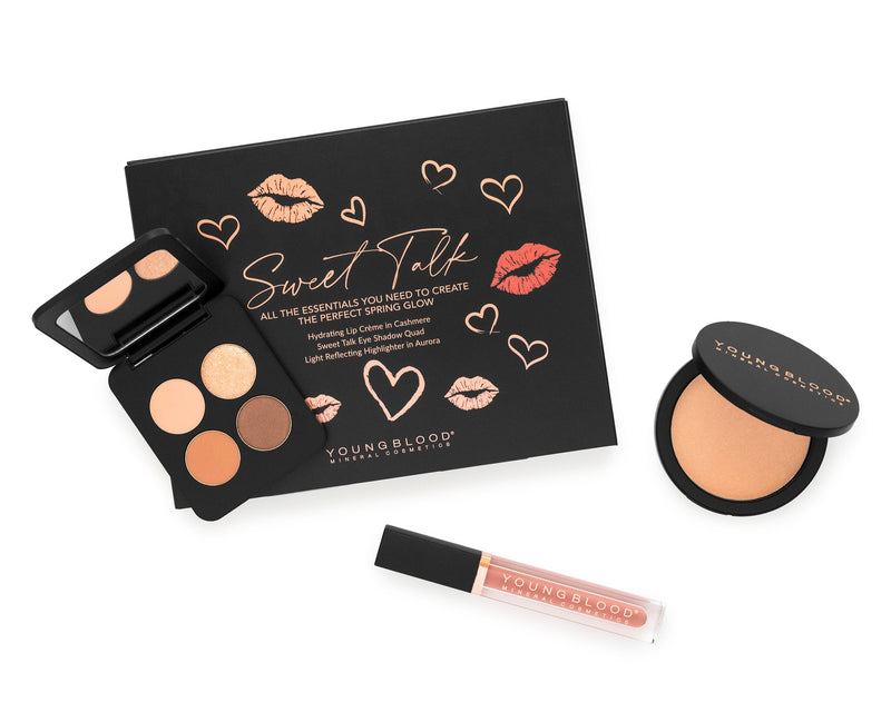 Sweet Talk Spring Glow Palette Set - Youngblood Mineral Cosmetics