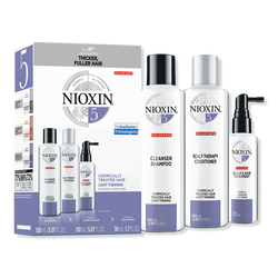 Nioxin Hair Care Kit System 5 for Chemically Treated Hair with Normal to Light Thinning
